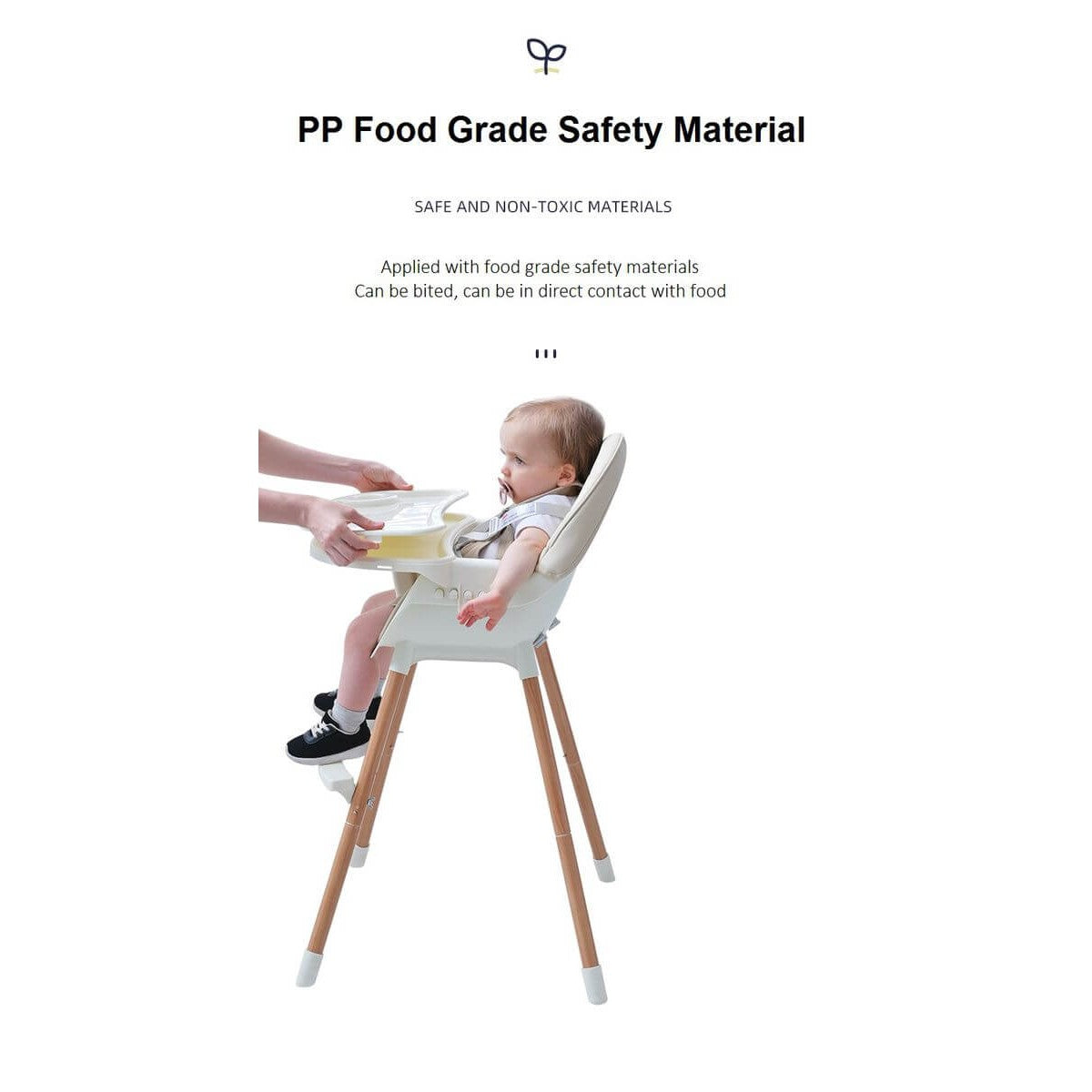 2 in 1 Baby High Chair Baby Feeding Chair Baby Booster Chair