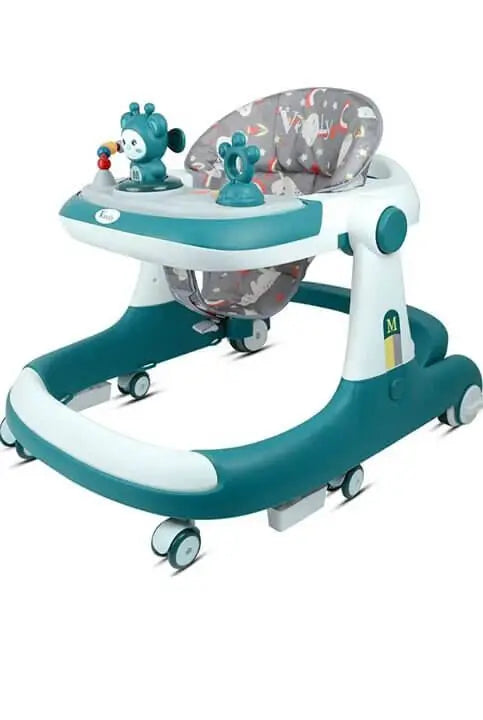 4-in-1 Multifunctional Fold Baby Musical Walker