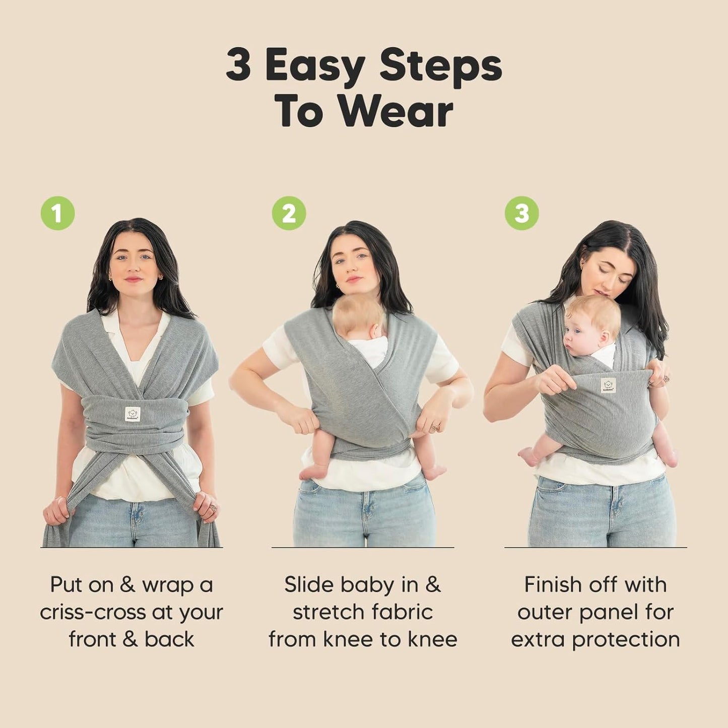 All in 1 Baby Sling Wrap Carrier